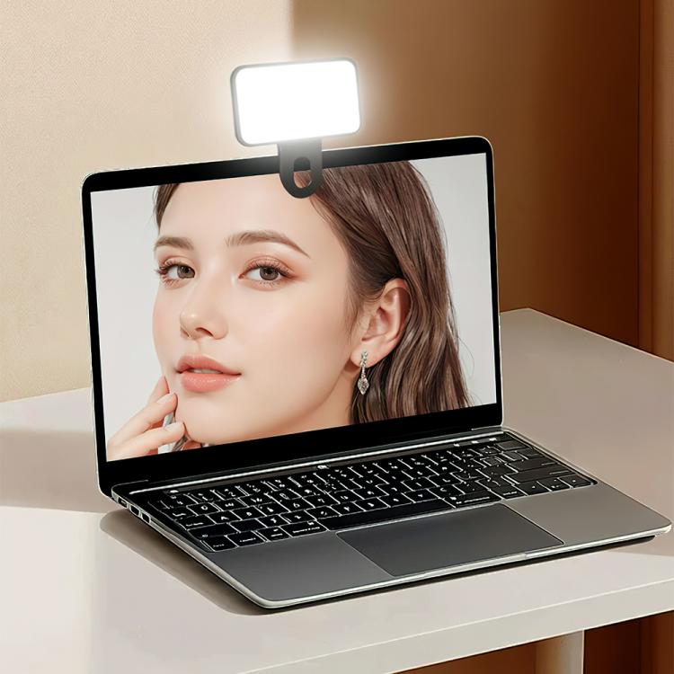 Portable Mini Fill Light with Clip, 200mAh