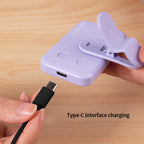 Portable Mini Fill Light with Clip, 200mAh