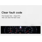 AP-1 Car HUD Head-up Display OBD GPS Driving Computer Code Table, AP-1