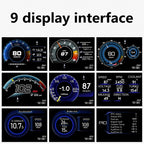 AP-6 Car HUD Head-up Display OBD GPS Driving Computer Code Table, AP-6