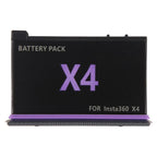 JH-X4 For Insta360 X4 Action Camera Battery Pack 2500mAh, For Insta360 X4