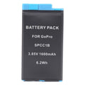 SPCC1B For GoPro Max Action Camera Battery Pack 1600mAh, For GoPro Max