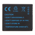 DMW-BCG10 1250mAh Camera Battery For Panasonic DMC-ZS20 / ZS1 / ZS3 / ZS5 / ZS7 / ZS8 / TZ2, DMW-BCG10