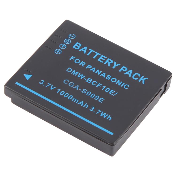 DMW-BCG10 1250mAh Camera Battery For Panasonic DMC-ZS20 / ZS1 / ZS3 / ZS5 / ZS7 / ZS8 / TZ2, DMW-BCG10