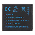 DMW-BCF10E 1000mAh Camera Battery For Panasonic DMC-FH22 / FH1 / FS15 / FH3 / F2 / F3 / 4GK, DMW-BCF10E