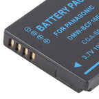 DMW-BCF10E 1000mAh Camera Battery For Panasonic DMC-FH22 / FH1 / FS15 / FH3 / F2 / F3 / 4GK, DMW-BCF10E
