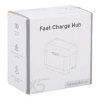 JH-X5-02 For Insta360 X5 Dual Batteries Charging Box Fast Charge Hub, For Insta360 X5