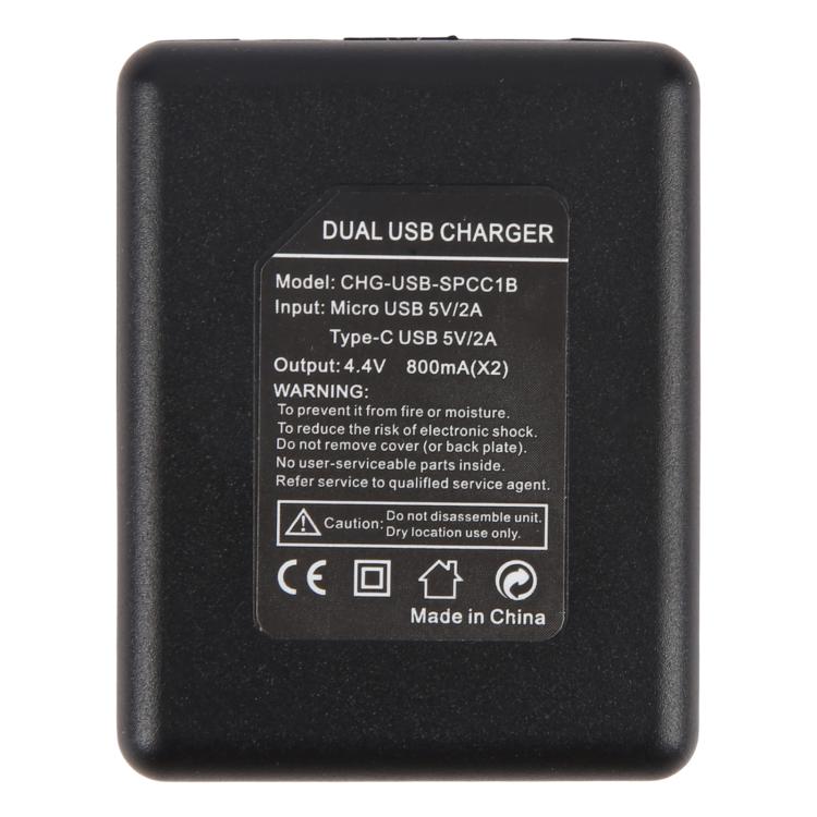 CHG-USB-SPCC1B For GoPro Max Dual USB Batteries Charging Hub, For GoPro Max
