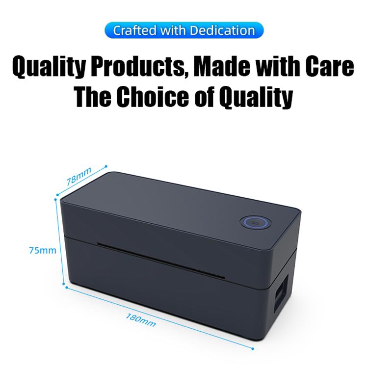 POS-9260 Thermal Label & Barcode Printer, AU Plug, EU Plug, US Plug, UK Plug