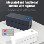 POS-9260 Thermal Label & Barcode Printer, AU Plug, EU Plug, US Plug, UK Plug