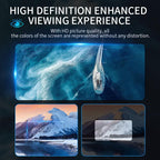 STARTRC 3 in 1 Lens Protector Front and Rear Screen Tempered Glass Films, For DJI Osmo Action 6