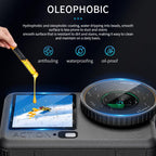STARTRC 3 in 1 Lens Protector Front and Rear Screen Tempered Glass Films, For DJI Osmo Action 6