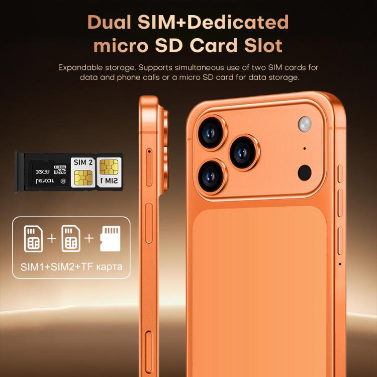 I17 Pro Max / THA97, 3GB+16GB, 6.58 inch Android 10  MTK6737 Quad Core, Network: 4G, Dual SIM, EU Plug, US Plug, UK Plug, AU Plug