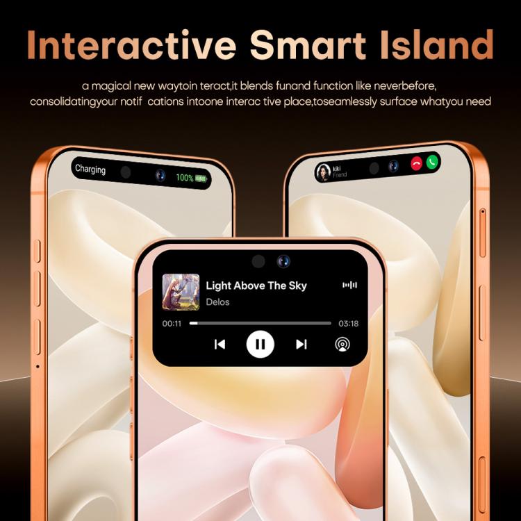 I17 Pro Max / THA97, 3GB+16GB, 6.58 inch Android 10  MTK6737 Quad Core, Network: 4G, Dual SIM, EU Plug, US Plug, UK Plug, AU Plug
