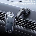 USAMS ZJ086 Car Vacuum Suction Cup Center Console Phone Holder, ZJ086