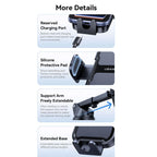 USAMS ZJ086 Car Vacuum Suction Cup Center Console Phone Holder, ZJ086