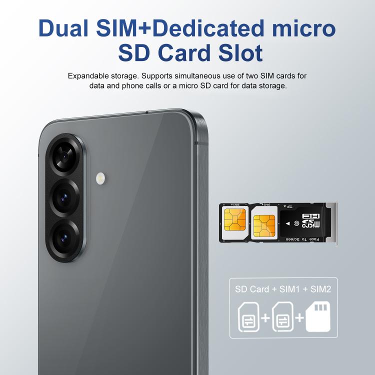 A56 / ZKA6, 4GB+64GB, 6.63 inch Android 12 MTK6762 Quad Core, Network: 4G, Dual SIM, EU Plug, US Plug, UK Plug, AU Plug
