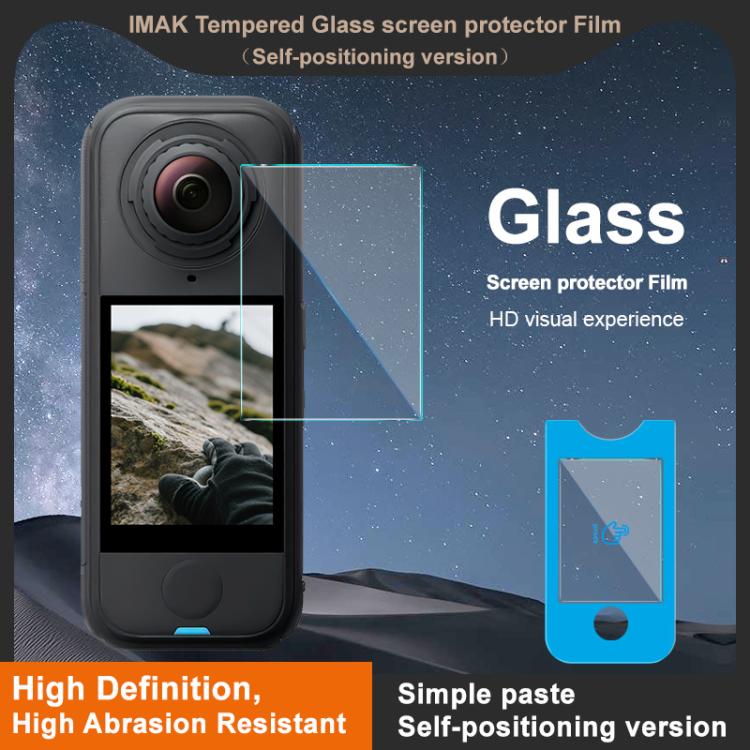 imak Tempered Glass Film, Self-positioning Version, For Insta360 X4 Air