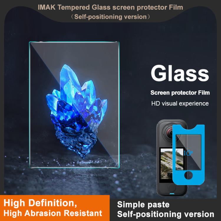imak Tempered Glass Film, Self-positioning Version, For Insta360 X4 Air