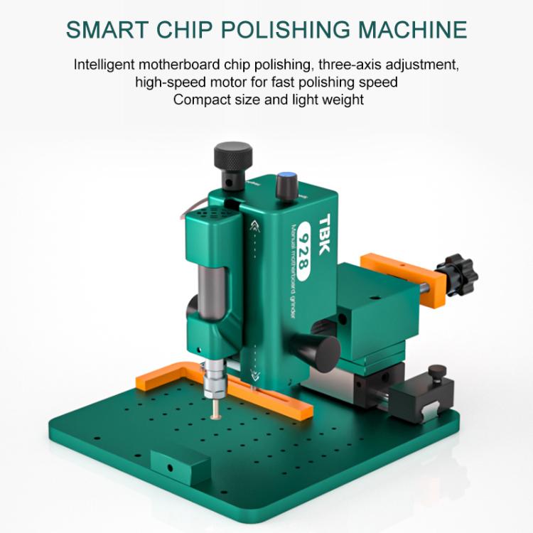 TBK 928 Intelligent High-speed Motor Three-axis Adjustment Motherboard/IC Grinder, AU Plug, US Plug, UK Plug, EU Plug