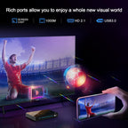 H96Max M9s Android 14 Smart TV Box with Remote Control, RK3576 Octa Core, 4GB+32GB, 8GB+128GB