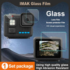 imak Tempered Glass Film with Camera Lens Film, For GoPro LIT HERO