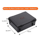 For DJI Neo 2 Sunnylife Hard Travel Shell Waterproof Shock-proof Box, Motion Fly More Combo, Fly More Combo