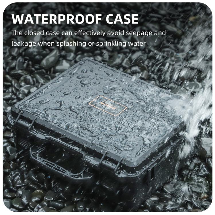 For DJI Neo 2 Sunnylife Hard Travel Shell Waterproof Shock-proof Box, Motion Fly More Combo, Fly More Combo