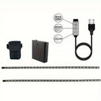 Skateboard RGB Ambient Light Strip with Battery Box, 0.5m