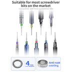 Qianli Multiple Colors Screwdriver Bit Magnetizer Compatible with 4mm Screwdriver Bits, Qianli Magnetizer Screwdriver Bit