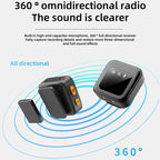 Q18 2 in 1 Lavalier Wireless Microphone, Type-C Plug, 8 Pin Plug