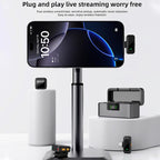 Q18 2 in 1 Lavalier Wireless Microphone, Type-C Plug, 8 Pin Plug
