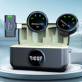 S5 2 in 1 Mini Magnetic Clip Wireless Microphone with Charging Case, Type-C Plug, 8 Pin Plug