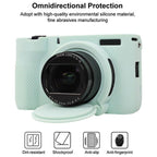 Glossy Soft Silicone Protective Cover, For Canon PowerShot V1