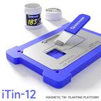 Mechanic iTin-12 BGA Reballing Stencil Magnetic Tin Plating Platform, Mechanic iTin-12