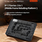 Qianli 3 in 1 Magnetic Middle Frame Reballing Platform for iPhone 17 / 17 Pro / 17Pro Max, Qianli 3 in 1