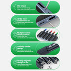 RELIFE RL-726A 5 in 1 Strong Magnetic 3D Torque Precision Screwdriver Set, RELIFE RL-726A