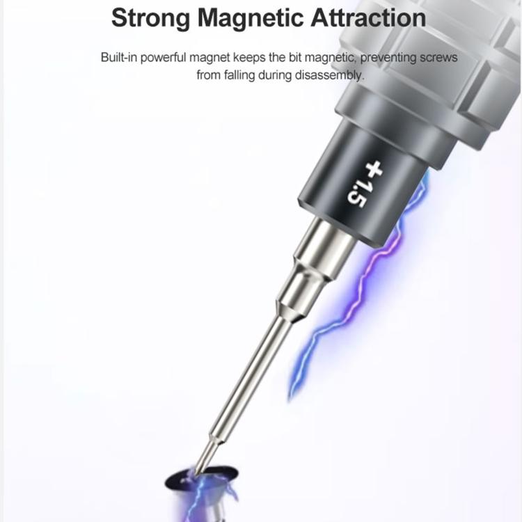 RELIFE RL-730A 5 in 1 Steel Cannon King Classic Series Aluminum Alloy Screwdriver Set, 5 in 1 Set