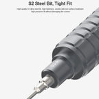 RELIFE RL-730 Steel Cannon King Classic Series Aluminum Alloy Screwdriver, Star 0.8, Phillips 1.5, Phillips 2.5, Y 0.6, Torx T1