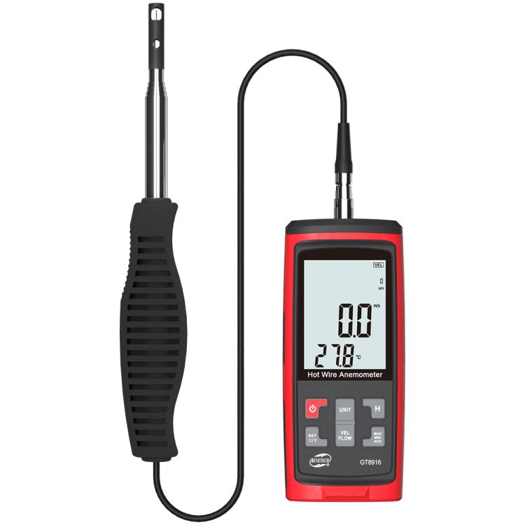 BENETECH GT8916 Handheld Thermal Anemometer, GT8916