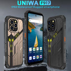 UNIWA F917 Rugged Phone, Night Vision, 6GB+128GB, 6.79 inch Android 14 MediaTek MT6769 Helio G85 Octa Core, Network: 4G, NFC, EU Plug, US Plug, UK Plug, AU Plug