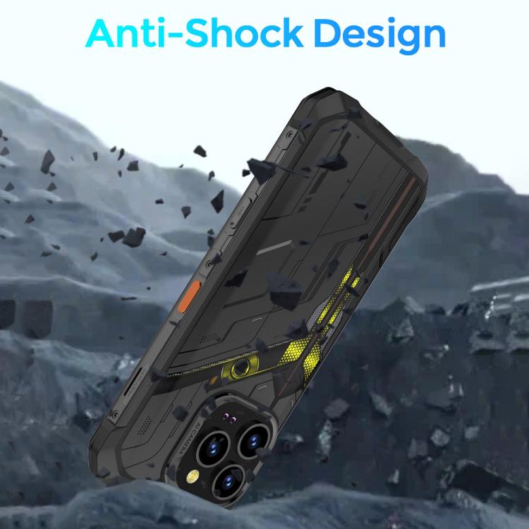 UNIWA F917 Rugged Phone, Night Vision, 6GB+128GB, 6.79 inch Android 14 MediaTek MT6769 Helio G85 Octa Core, Network: 4G, NFC, EU Plug, US Plug, UK Plug, AU Plug