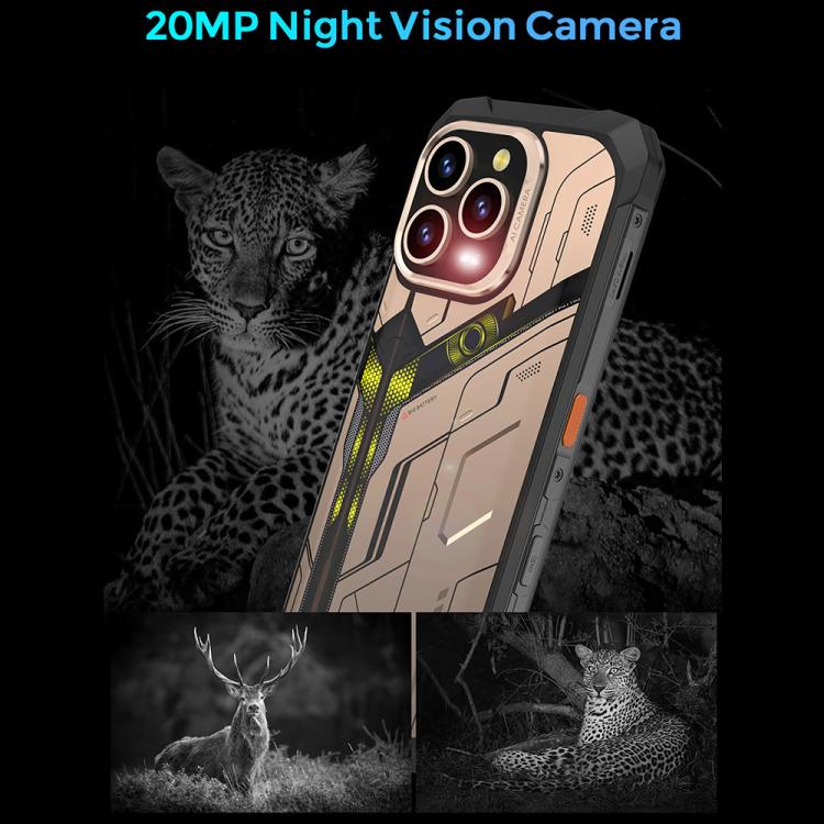 UNIWA F917 Rugged Phone, Night Vision, 6GB+128GB, 6.79 inch Android 14 MediaTek MT6769 Helio G85 Octa Core, Network: 4G, NFC, EU Plug, US Plug, UK Plug, AU Plug
