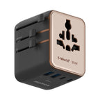 MOMAX 1-World UA27 PD 35W Dual AC GaN Fast Charger, UA27