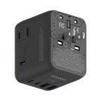 MOMAX 1-World UA27 PD 35W Dual AC GaN Fast Charger, UA27