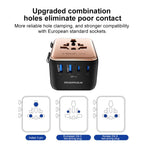 MOMAX 1-World UA27 PD 35W Dual AC GaN Fast Charger, UA27