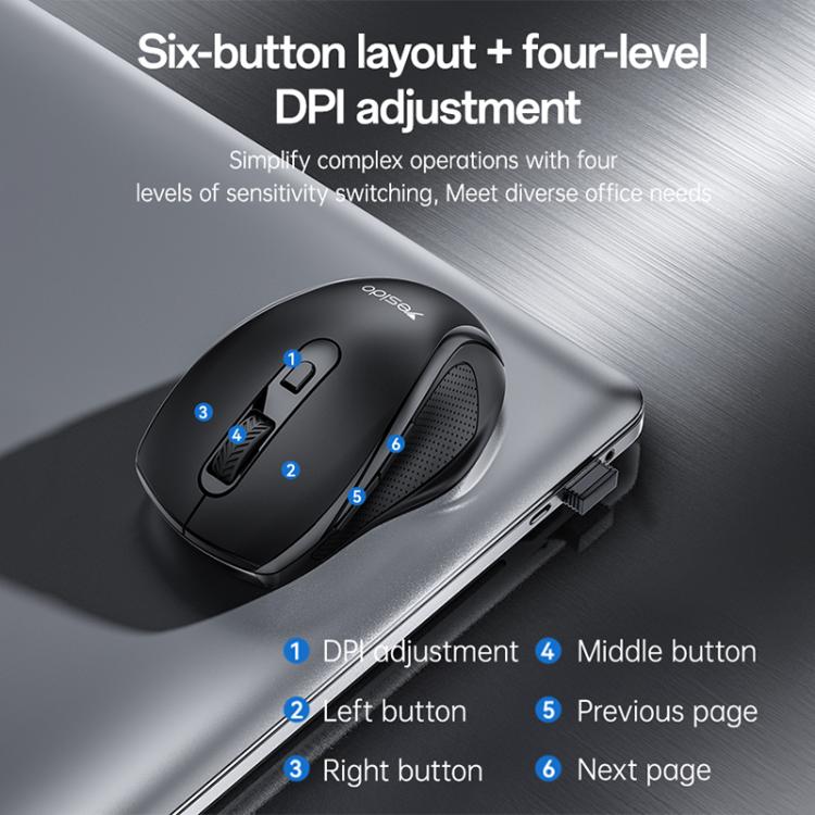 Yesido KB45 2.4G Business Wireless Mouse