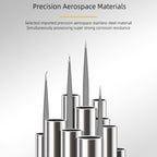 BEST Non-magnetic High Hardness Stainless Steel Tweezers, BST-Q11, BST-Q12, BST-Q13, BST-Q14