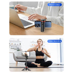 F07 410mm Mini Portable Wireless Remote Control Quadrapod Selfie Stick, No Fill Light, with 1pc D9 Fill Light, with 2pcs D9 Fill Lights