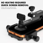LUOWEI LW-025 Multi-functional Mobile Phone Screen Protector Removal Clamp with Suction Cups